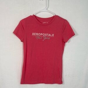 Aeropostale Pink Babydoll T-Shirt | Women’s Medium | Very Good Condition